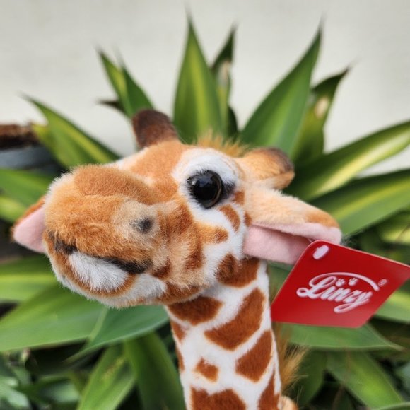 NEW 22" Giraffe Stuffed Animal Baby Shower Nursery Bedroom Room Decor Plush Linz - Picture 6 of 13